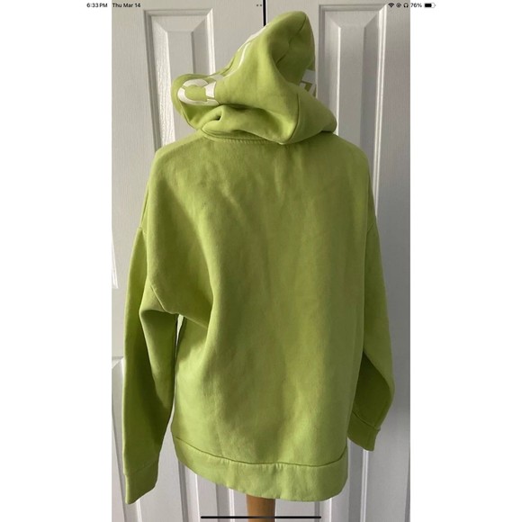 CLOSED Logo Hoodie Lime Green Hoodie Size XL Oversized/Baggie Originally $250 - Picture 4 of 11